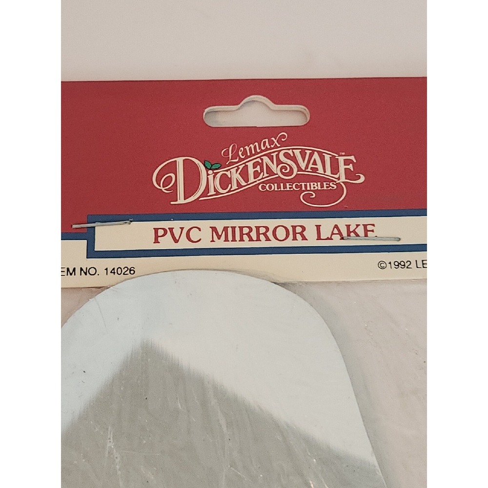 Mixed Lot of 5 Porcelain Tree Mirror Fence Lemax Dickensvale New - Picture 5 of 5
